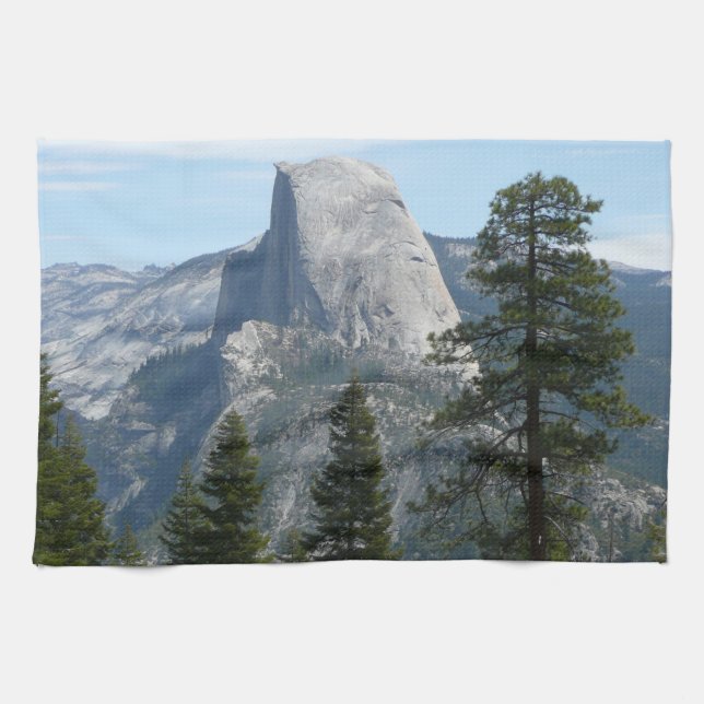 Half Dome from Panorama Trail I Tea Towel (Horizontal)