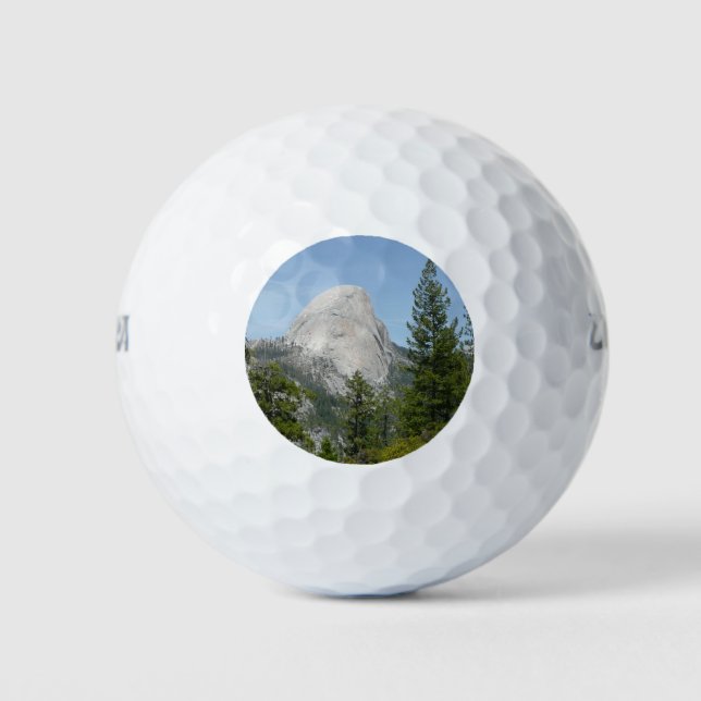 Half Dome from Panorama Trail II Golf Balls (Front)