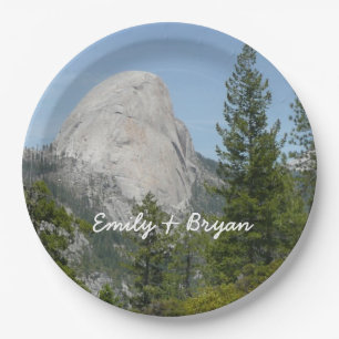 Half Dome from Panorama Trail II Paper Plate