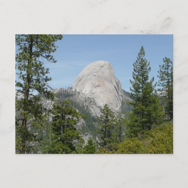 Half Dome from Panorama Trail II Postcard (Front)