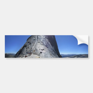 Half Dome from the Base of the Cables - Yosemite Bumper Sticker