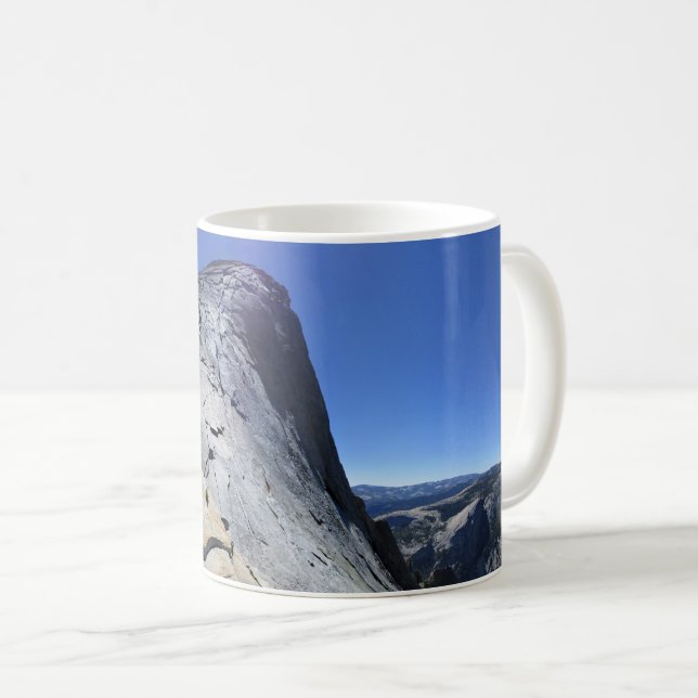 Half Dome from the Base of the Cables - Yosemite Coffee Mug (Front Right)
