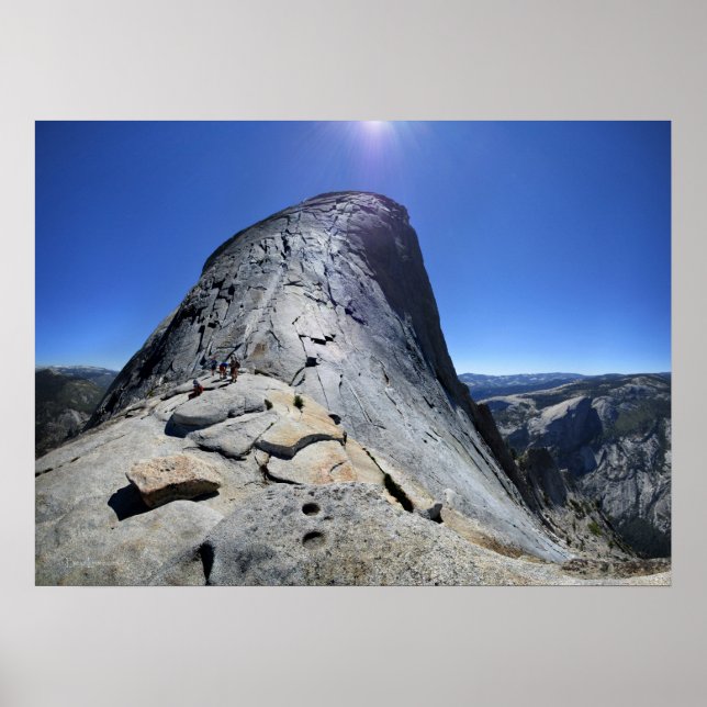 Half Dome from the Base of the Cables - Yosemite Poster (Front)