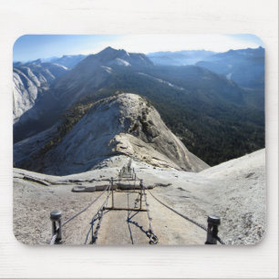 Half Dome From the Cables - Yosemite Mouse Mat