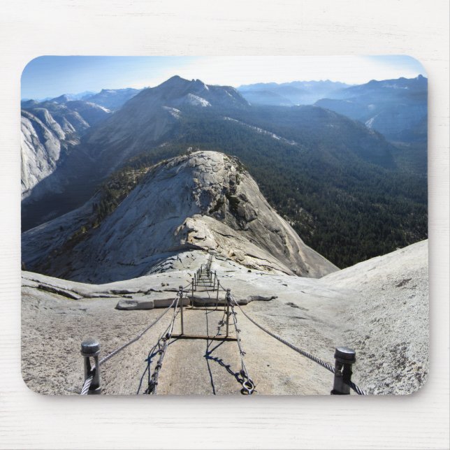 Half Dome From the Cables - Yosemite Mouse Mat (Front)