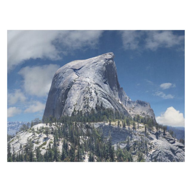 Half Dome from the North - Yosemite Tablecloth (Front (Horizontal))