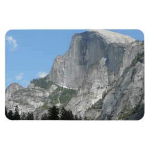 Half Dome from the Side in Yosemite National Park Magnet