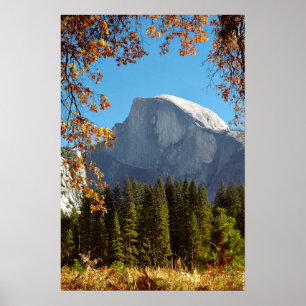 Half Dome in Autumn - Yosemite National Park Poster