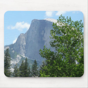 Half Dome in Summer from Yosemite National Park Mouse Mat