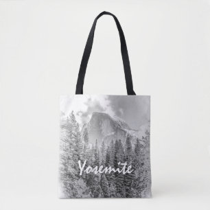 Half Dome in Winter Tote Bag