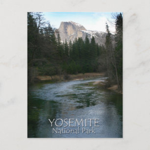 Half Dome in Yosemite National Park, California Postcard