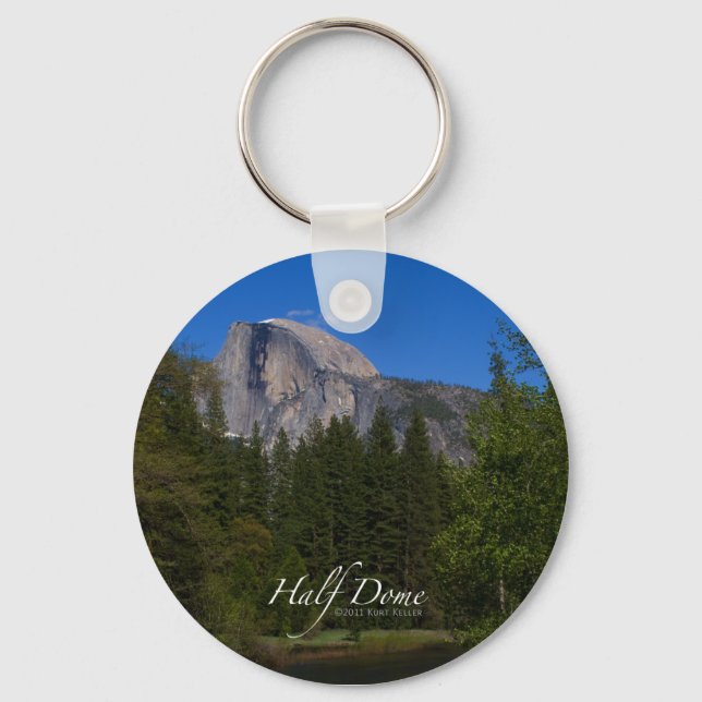 Half Dome Key Ring (Front)
