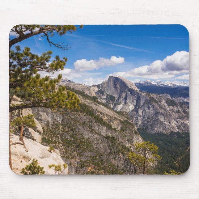Half Dome landscape, California Mouse Mat (Front)