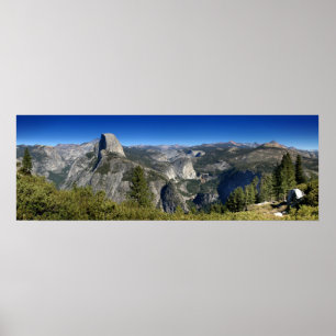 Half Dome Nevada Falls Vernal Falls (II) Poster