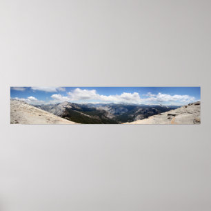Half Dome Panorama Poster