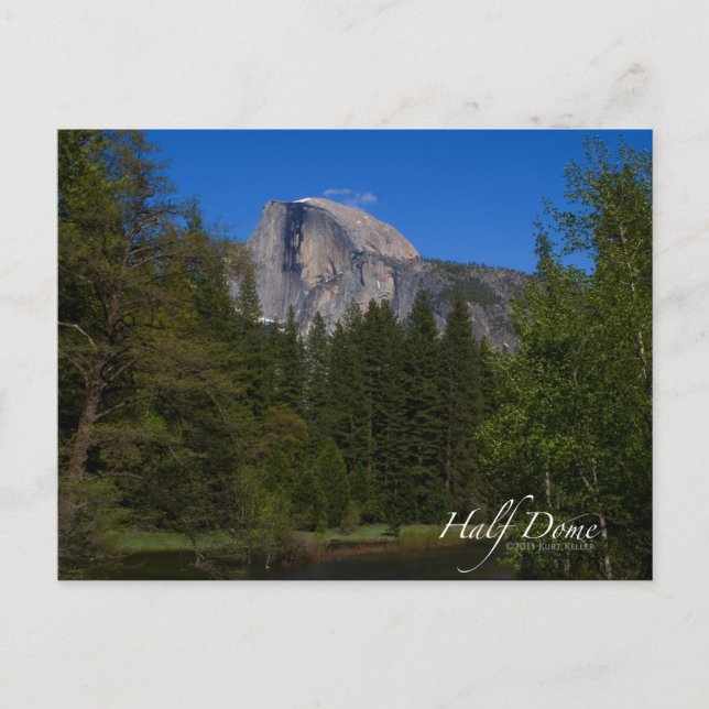 Half Dome Postcard (Front)