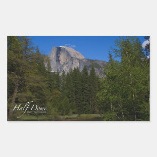 Half Dome Rectangular Sticker