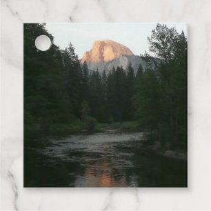 Half Dome Sunset Favour Tags