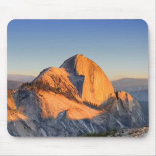 Half Dome Sunset from Mt Watkins - Yosemite Mouse Mat