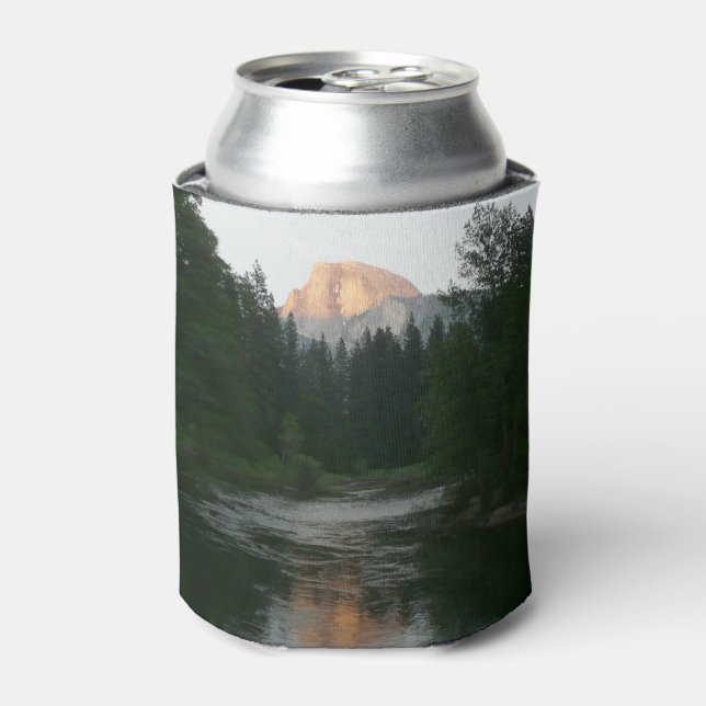 Half Dome Sunset in Yosemite National Park Can Cooler (Can Front)