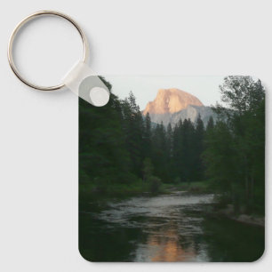 Half Dome Sunset in Yosemite National Park Key Ring