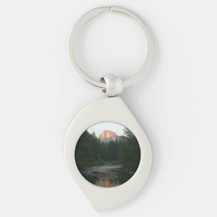 Half Dome Sunset in Yosemite National Park Key Ring
