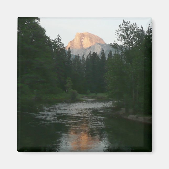 Half Dome Sunset in Yosemite National Park Magnet (Front)