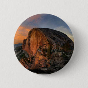 Half Dome Sunset - Yosemite 6 Cm Round Badge