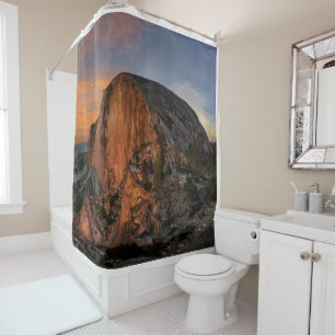 Half Dome Sunset - Yosemite Shower Curtain