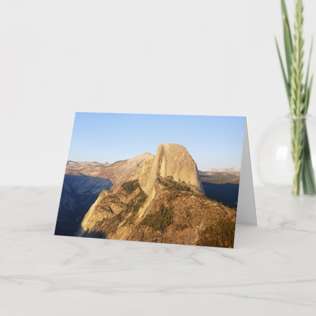 Half Dome, Yosemite National Park, California Card (Front)
