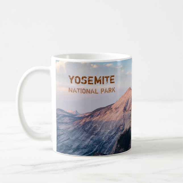 Half Dome, Yosemite National Park, California Coffee Mug (Left)