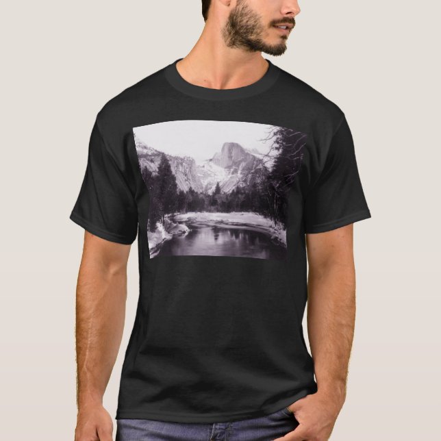 Half Dome, Yosemite National Park T-Shirt (Front)