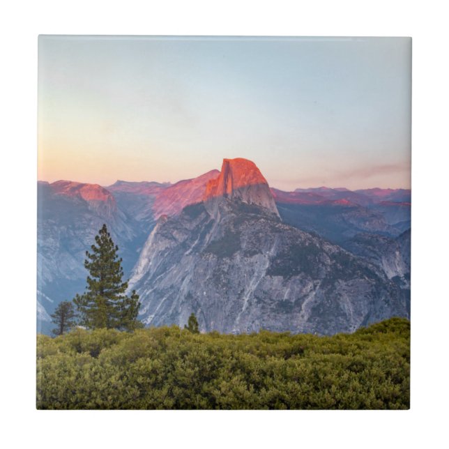 Half Dome | Yosemite National Park Tile (Front)