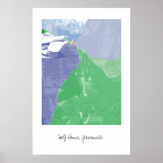Half Dome, Yosemite Poster