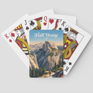 Half Dome Yosemite USA Playing Cards
