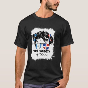 Half Dominican And Guatemalan Guatemala Flag Kids  T-Shirt