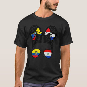 Half Ecuadorian Half Paraguayan Girl Ecuador Kids T-Shirt
