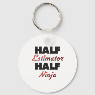 Half Estimator Half Ninja Key Ring