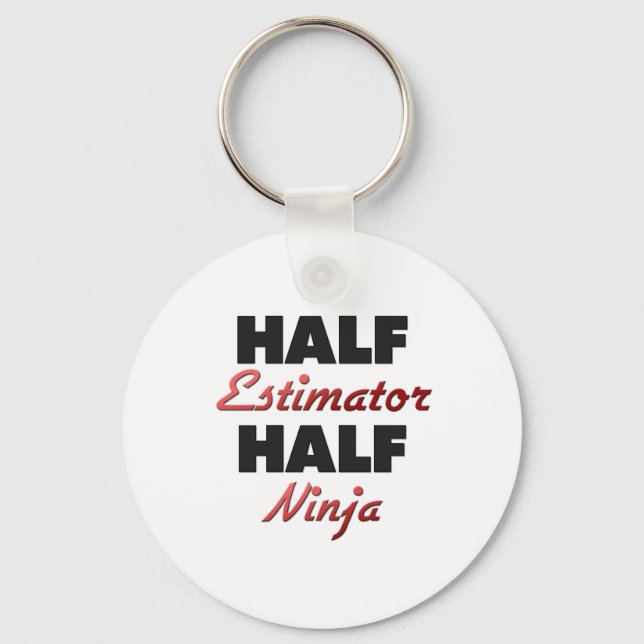 Half Estimator Half Ninja Key Ring (Front)