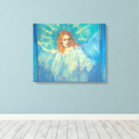 Half Figure of an Angel by Vincent van Gogh