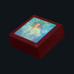 Half Figure of an Angel by Vincent van Gogh Gift Box<br><div class="desc">Half Figure of an Angel (after Rembrandt) by Vincent van Gogh is a vintage fine art post impressionism religious portrait painting featuring an angel with wings and a halo. About the artist: Vincent Willem van Gogh was a Post Impressionist painter whose work was most noteable for its rough beauty, emotional...</div>