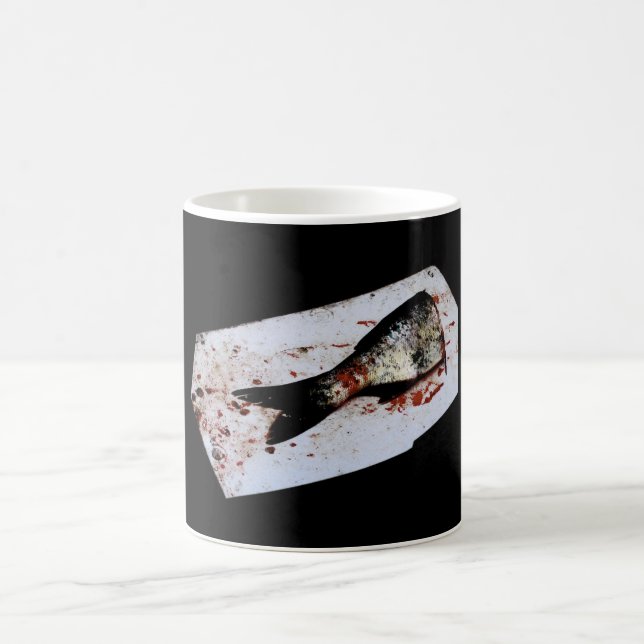 Half Fish - Fun Coffee Mug (Center)