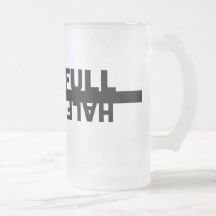 Half Full/ Half Empty Mug