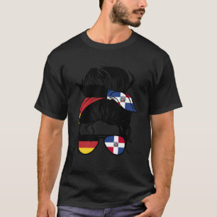 Half German Half Dominican Mix Germany And Dominic T-Shirt