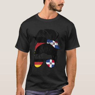 Half German Half Dominican Mix Germany And Dominic T-Shirt