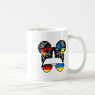 Half German Half Ukrainian Girl Germany Kids Herit Coffee Mug