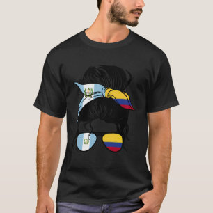 Half Guatemalan Half Colombian Mix Guatemala Colom T-Shirt