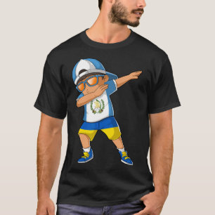 Half Guatemalan Half Ukrainian Boy Guatemala Flag T-Shirt