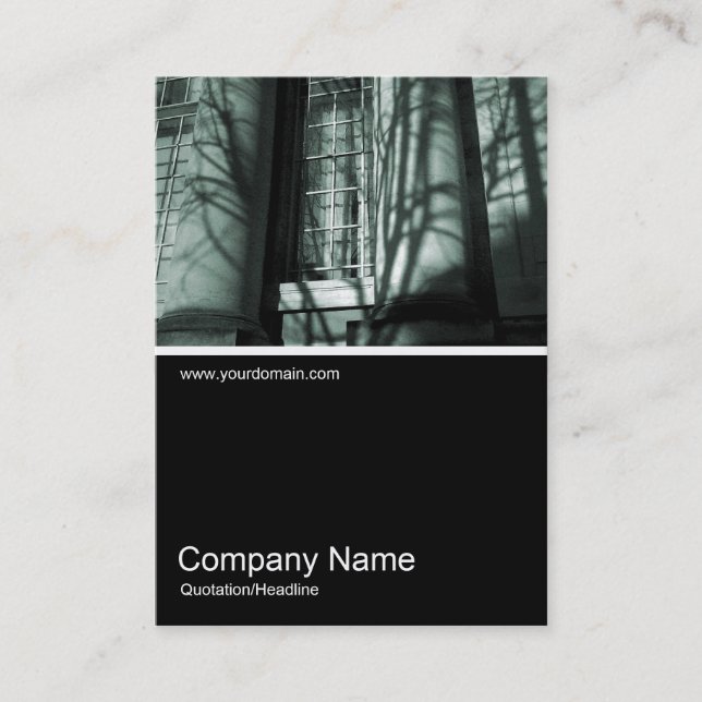 Half&Half Photo 017 - Museum Business Card (Front)