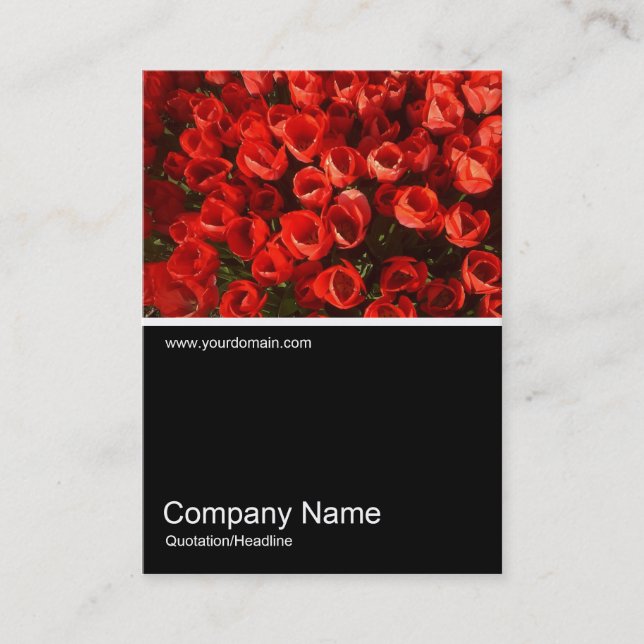 Half&Half Photo 01 Business Card (Front)